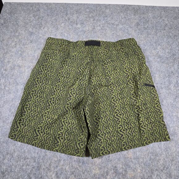 Alpine Design Men’s Swim Trunks Board Shorts Size XXL Brief Liner Green Geo - Picture 2 of 8